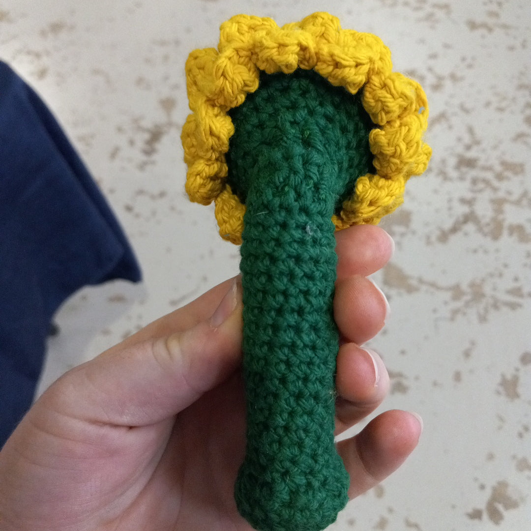 Sunflower Rattle