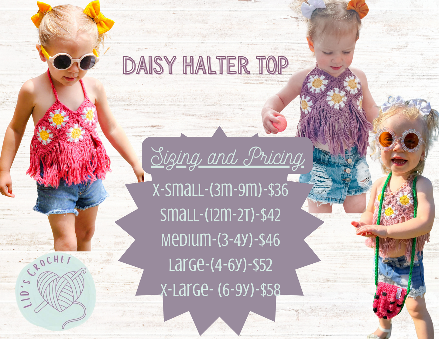 Daisy Halter Top
