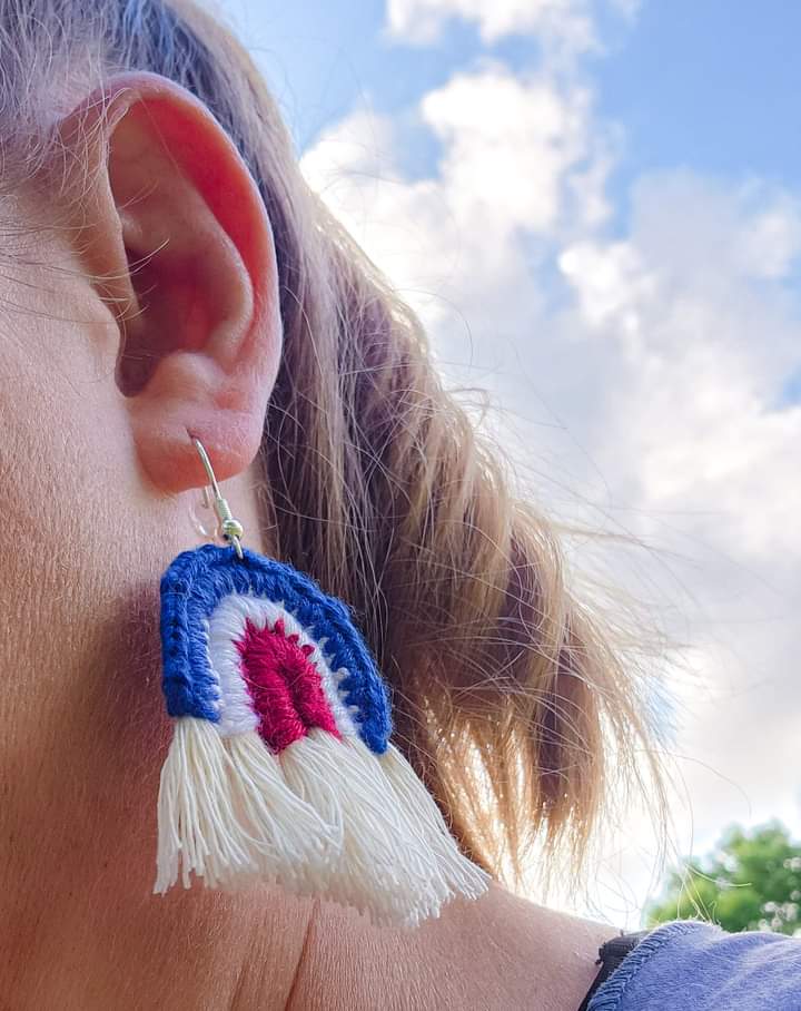 Boho Rainbow Earrings-Made to Order