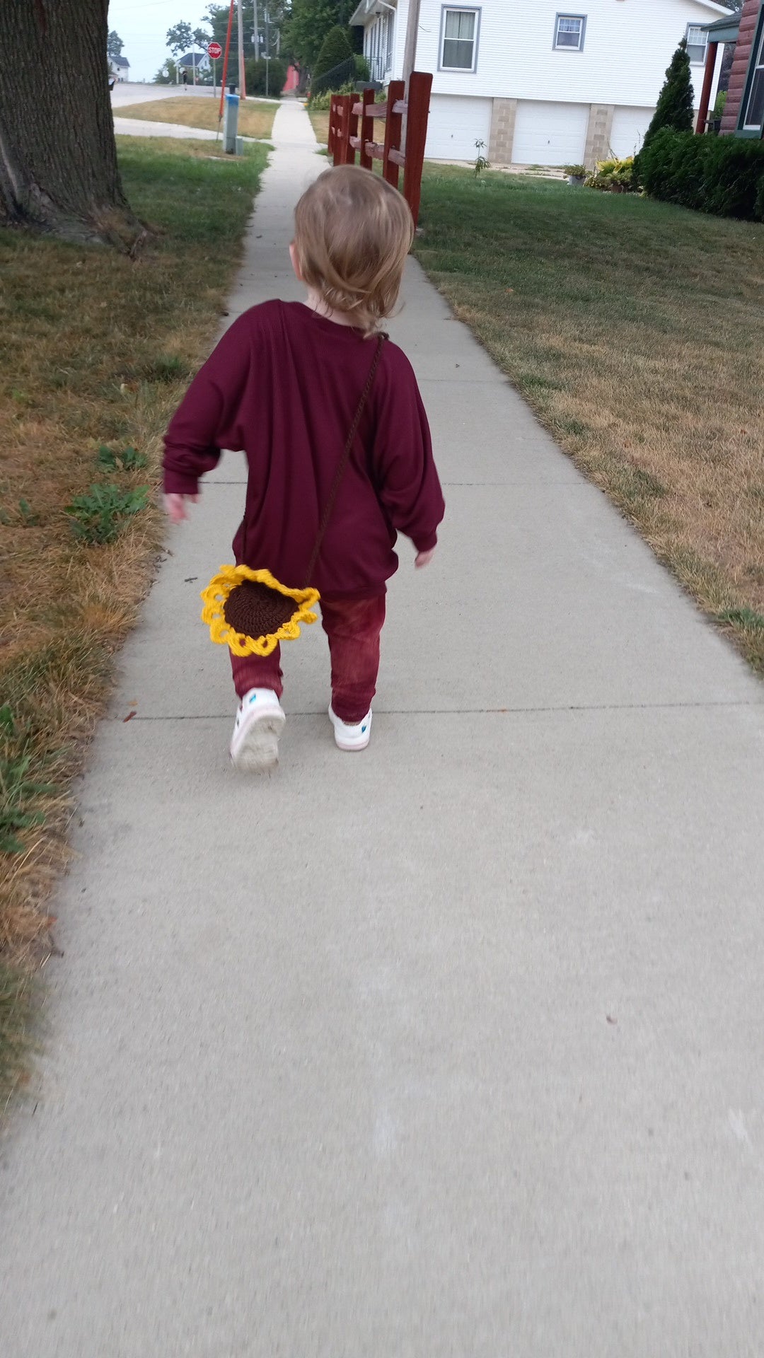 Toddler Sunflower Purse