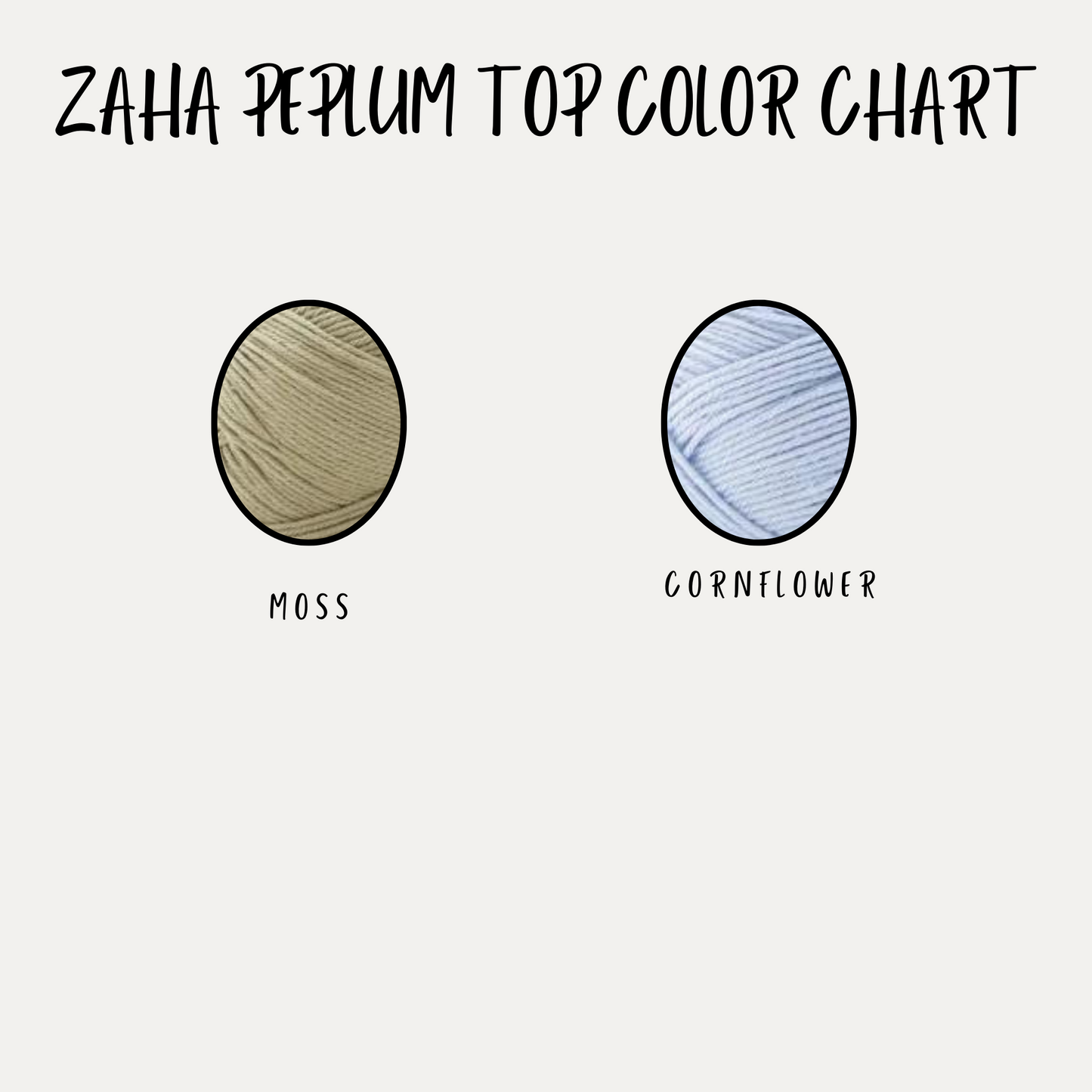ZAHA Peplum Top