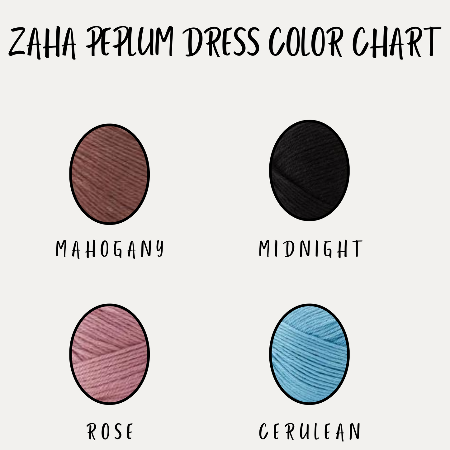 ZAHA Peplum Dress