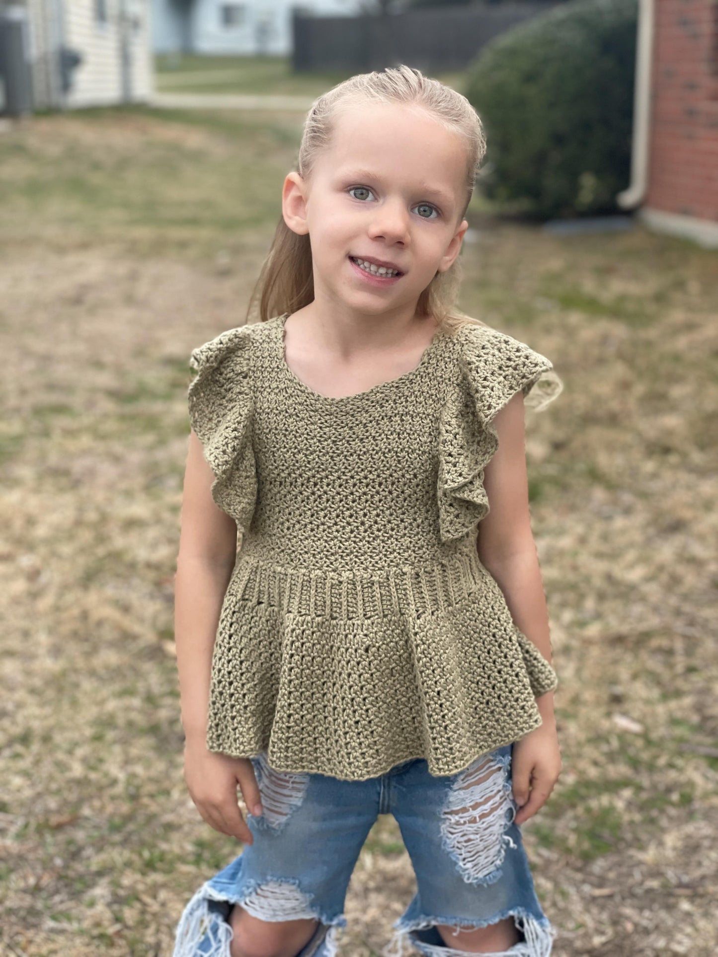 ZAHA Peplum Top