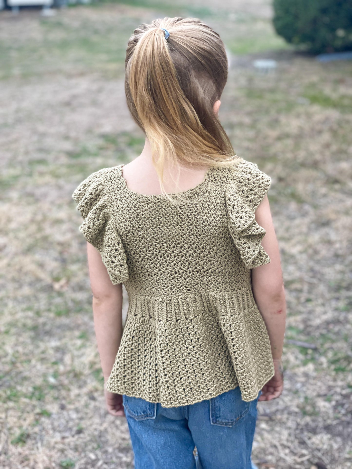 ZAHA Peplum Top