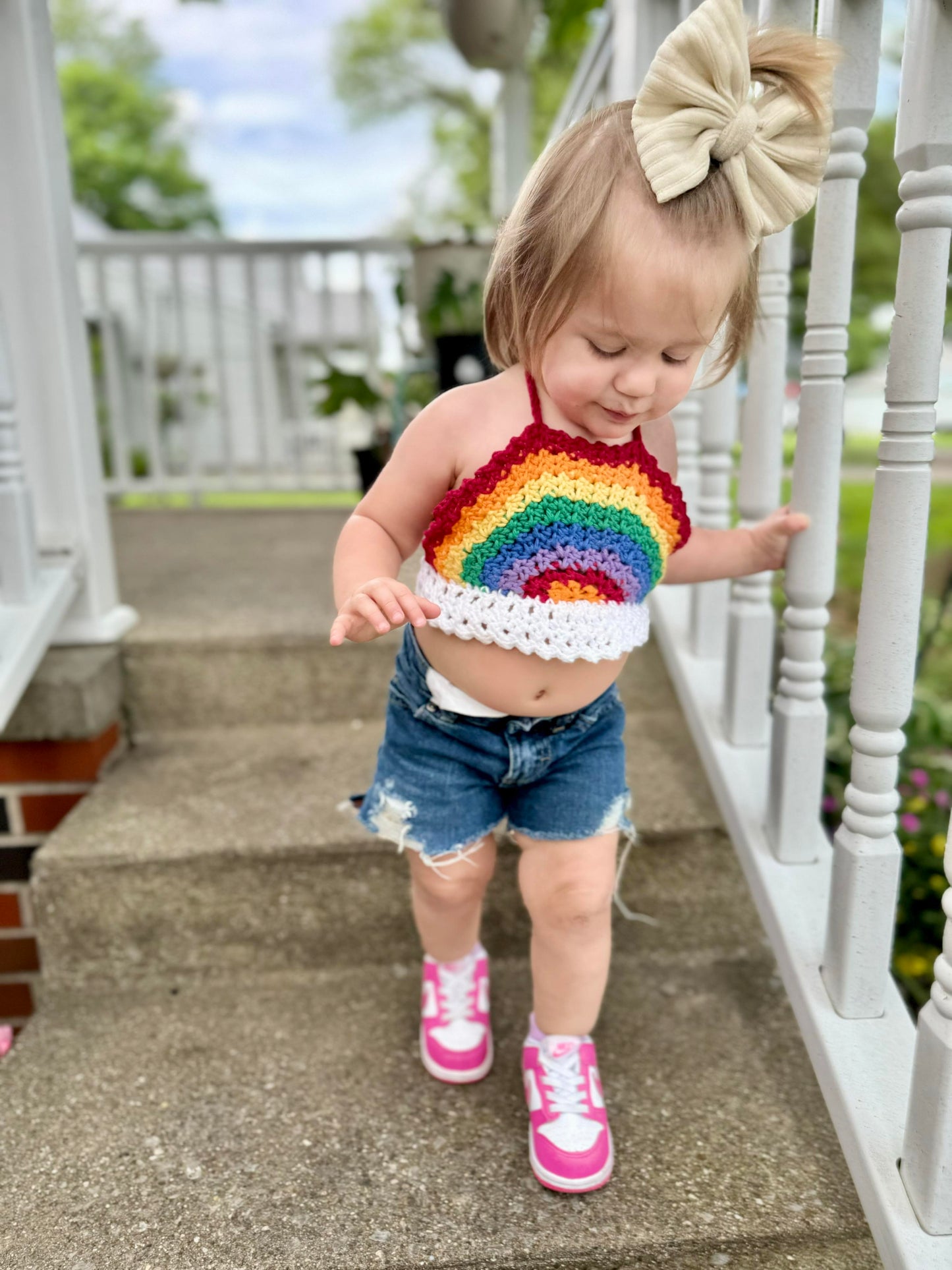 Rainbow Halter