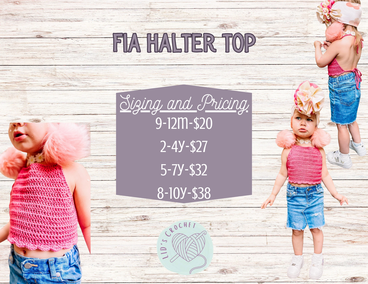 Fia Halter- Made to Order
