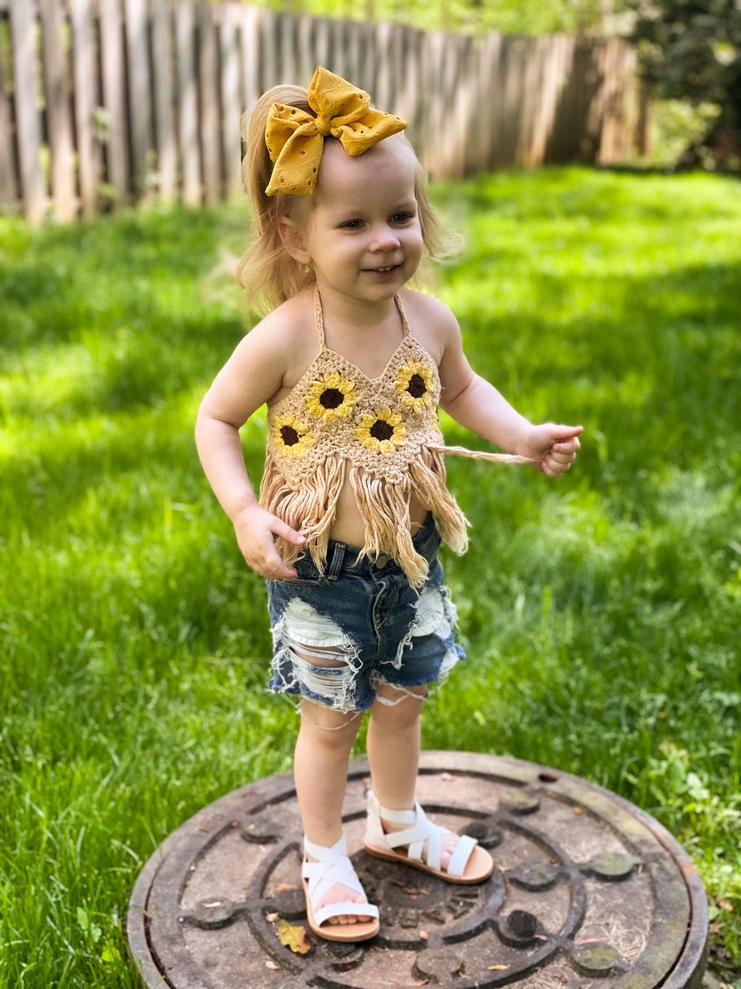 Daisy Halter Top