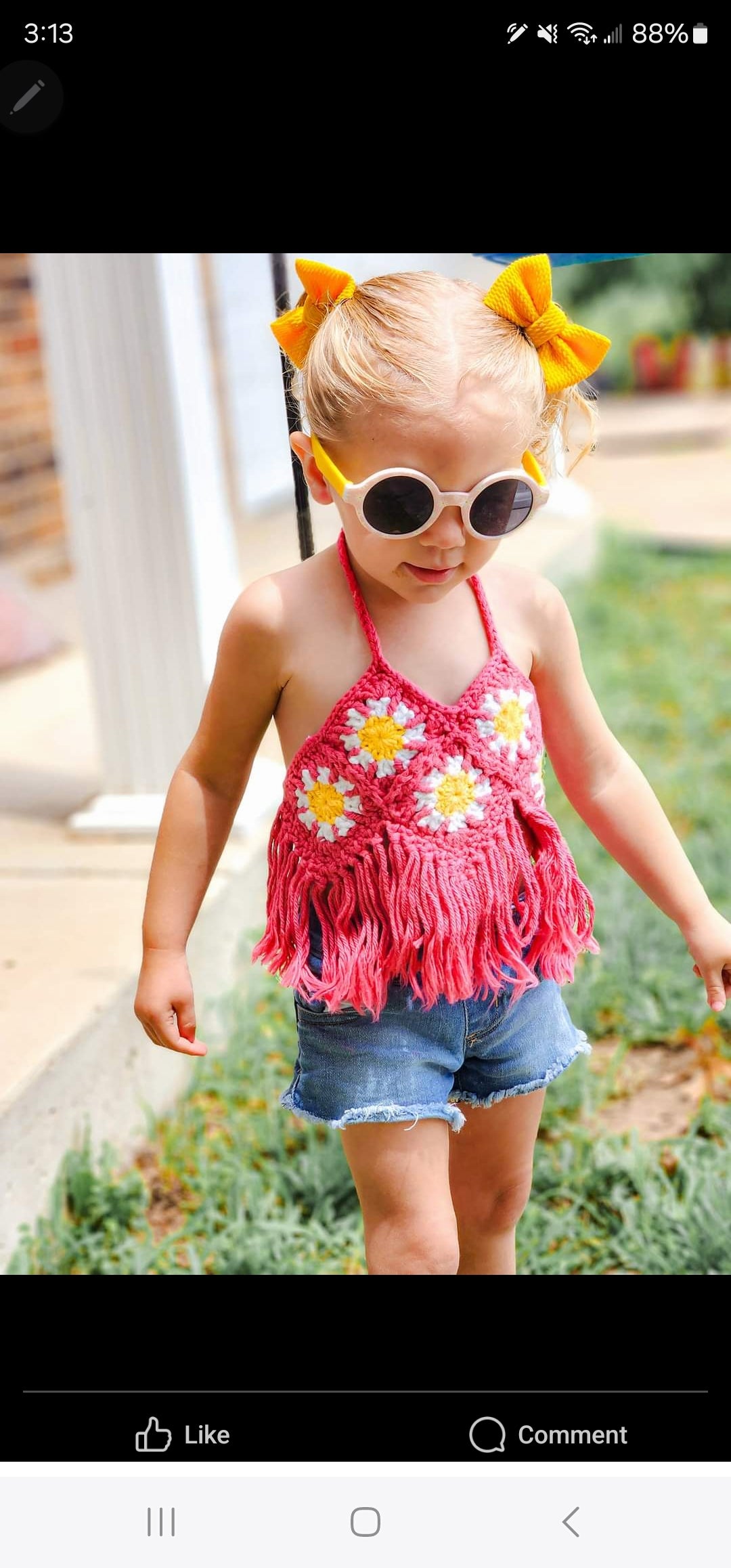 Daisy Halter Top