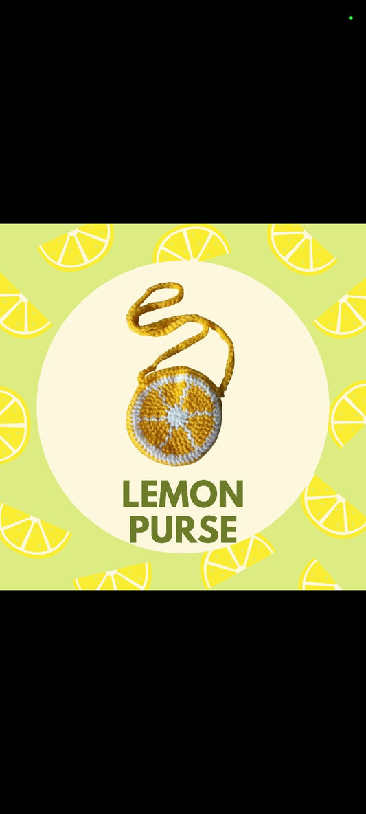 Lemon Toddler Purse